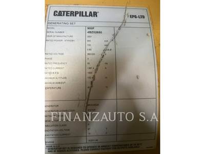 Caterpillar 3412 Generator