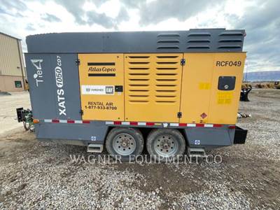 2014 Atlas Copco XATS1050 Air Compressor For Sale, 3,494 Hours | Grand ...