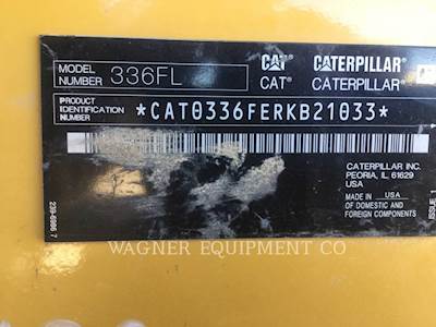 Caterpillar 336FL Excavator