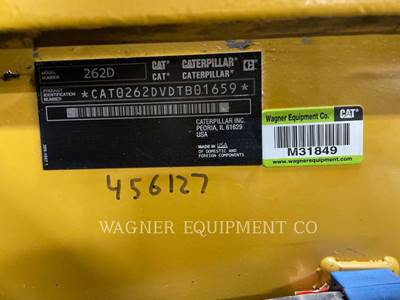Caterpillar 262D Skid Steer