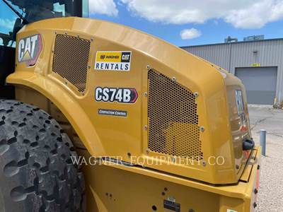 2022 Caterpillar CS74 Smooth Drum Roller Compactor For Sale, 2,227 ...