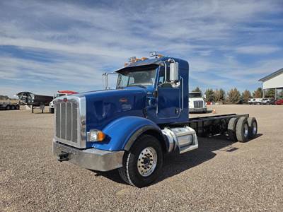 Peterbilt 367 Tandem Axle Cab & Chassis Truck - Cummins, 500HP, 13 Speed Manual