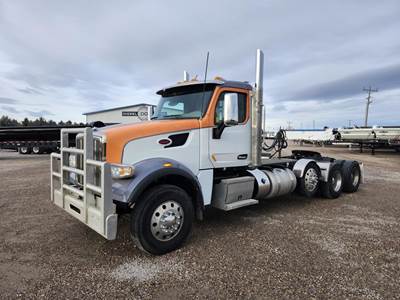 Peterbilt 567 Tri Axle Day Cab Truck - Cummins 565HP, 6 Speed Allison Rds Automatic