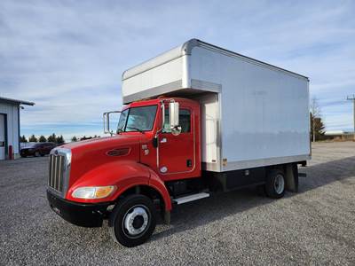 Peterbilt 325 20 ft Box Truck - 200HP, Automatic, Swing Door, Liftgate