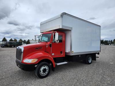 Peterbilt 325 14 ft Box Truck - 200HP, Automatic, Swing Door, Liftgate