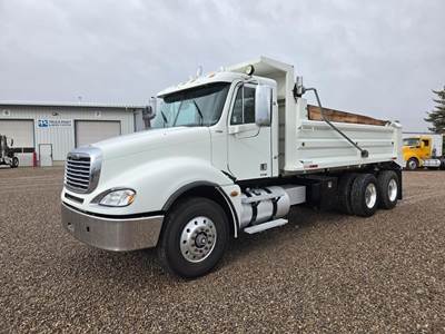 Freightliner Columbia 112 Dump Truck - Caterpillar 430HP, 15 Speed Manual, 16' Dump
