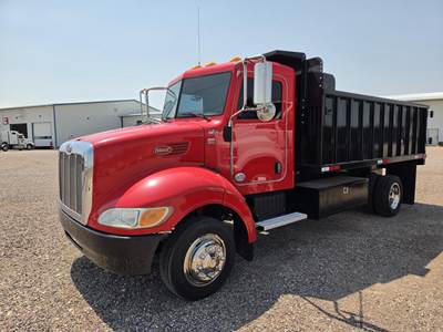 Peterbilt 325 Single Axle Dump Truck - Paccar 200HP, 5 Speed Allison Hs Automatic, 13' Dump