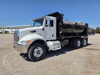 Peterbilt 348 Dump Truck - Paccar 350HP, 6 Speed Allison Rds Automatic, 15' Dump