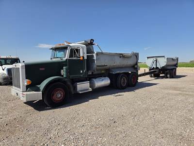 Peterbilt 357 Dump Truck - Caterpillar 325HP, 15 Speed Manual, 15' Dump