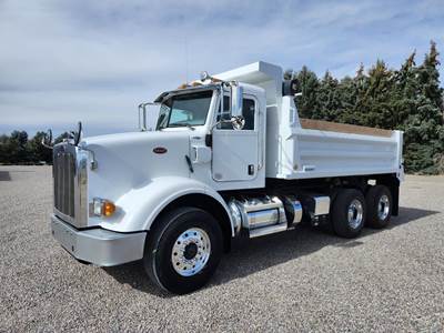 Peterbilt 365 Dump Truck - Cummins 425HP, 6 Speed Allison Rds Automatic, 15' Dump