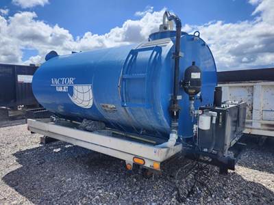2009 Vactor Ramjet 2500 gal Stainless Steel Truck Tank
