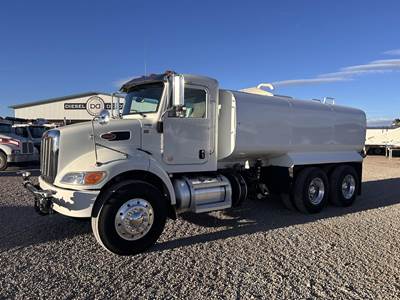 Peterbilt 337 4000 Gallon Water Truck - Paccar 350HP, 6 Speed Allison Rds Automatic