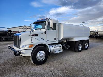 Peterbilt 337 4000 Gallon Water Truck - Paccar 350HP, 6 Speed Allison Rds Automatic
