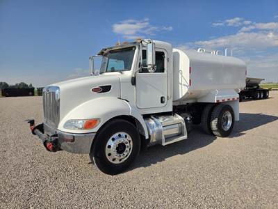 Peterbilt 337 2000 Gallon Water Truck - Paccar 350HP, 6 Speed Allison Rds Automatic