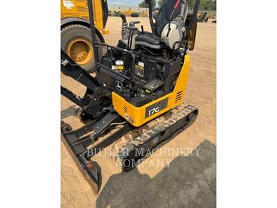John Deere 17G Mini Excavator
