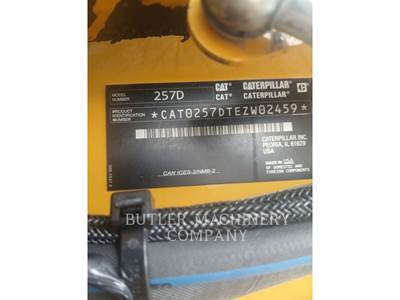 Caterpillar 257D Compact Track Loader