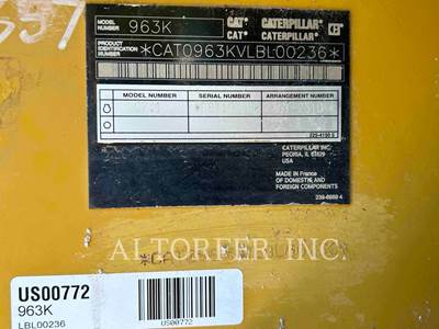 Caterpillar 963K Crawler Loader