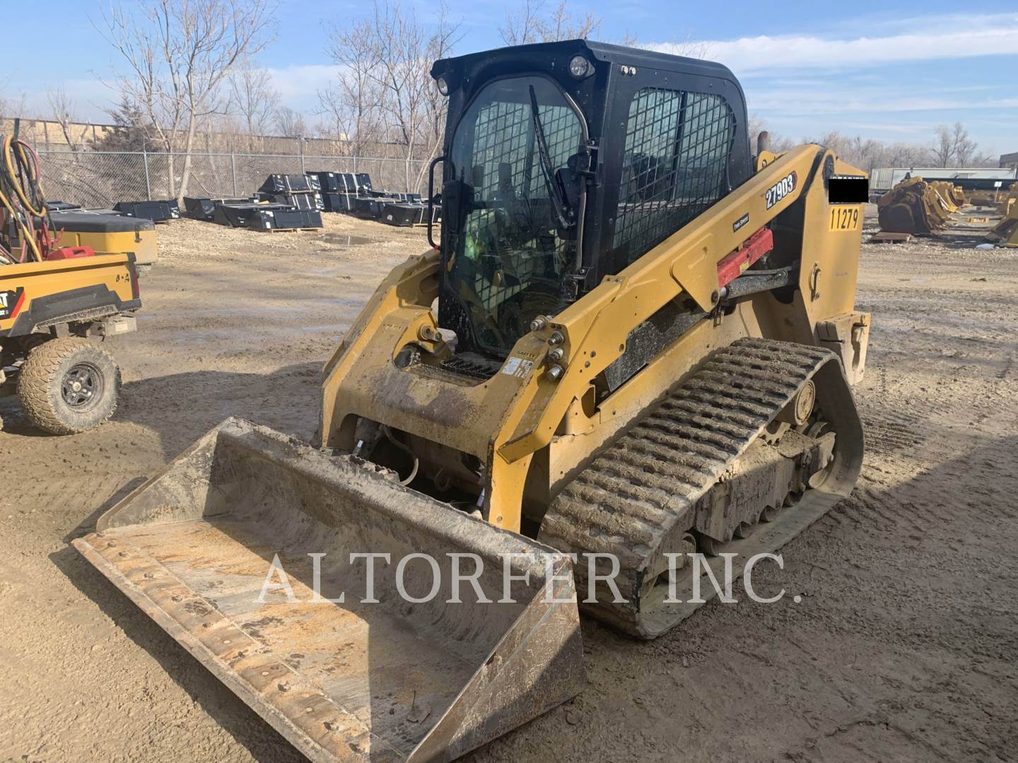2020 Caterpillar 279D3 Tracked Skid Steer For Sale, 3,303 Hours Cedar