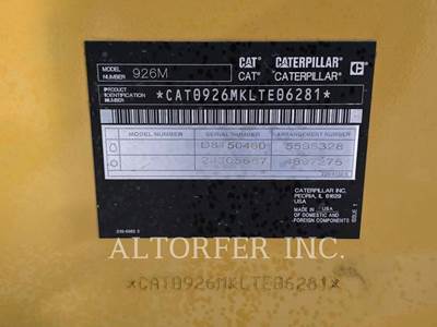 Caterpillar 926M Wheel Loader