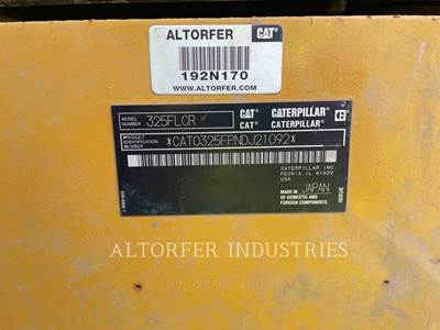 Caterpillar 325FL CR Excavator