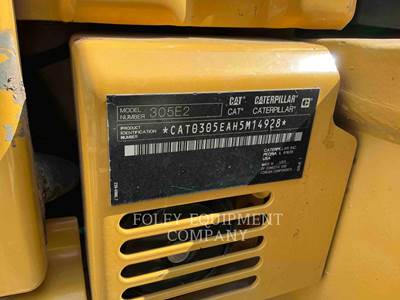 Caterpillar 305E2 CR Mini Hydraulic Excavator