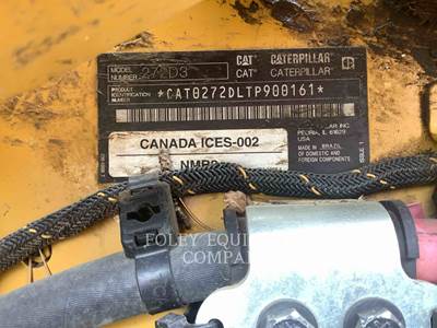 Caterpillar 272D3 Skid Steer