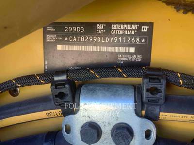 Caterpillar 299D3 Track Skid Steer