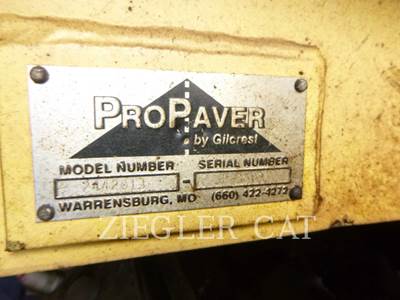 BOMAG PRO PAVER Asphalt Paver