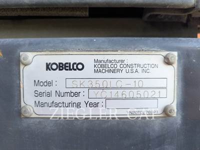 Kobelco SK350LC-10 Excavator