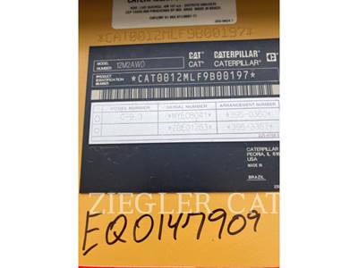 Caterpillar 12M2 AWD Motor Grader