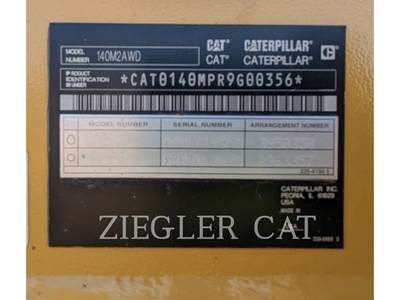 Caterpillar 140M2 AWD Motor Grader