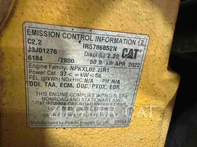 Caterpillar 249D3 Track Skid Steer