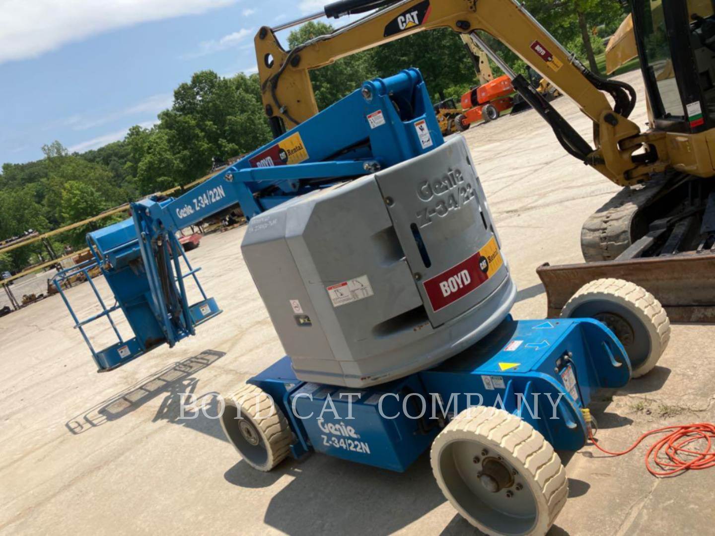 2012 Genie Z34/22NE G84 Boom Lift For Sale, 398 Hours Jeffersonville