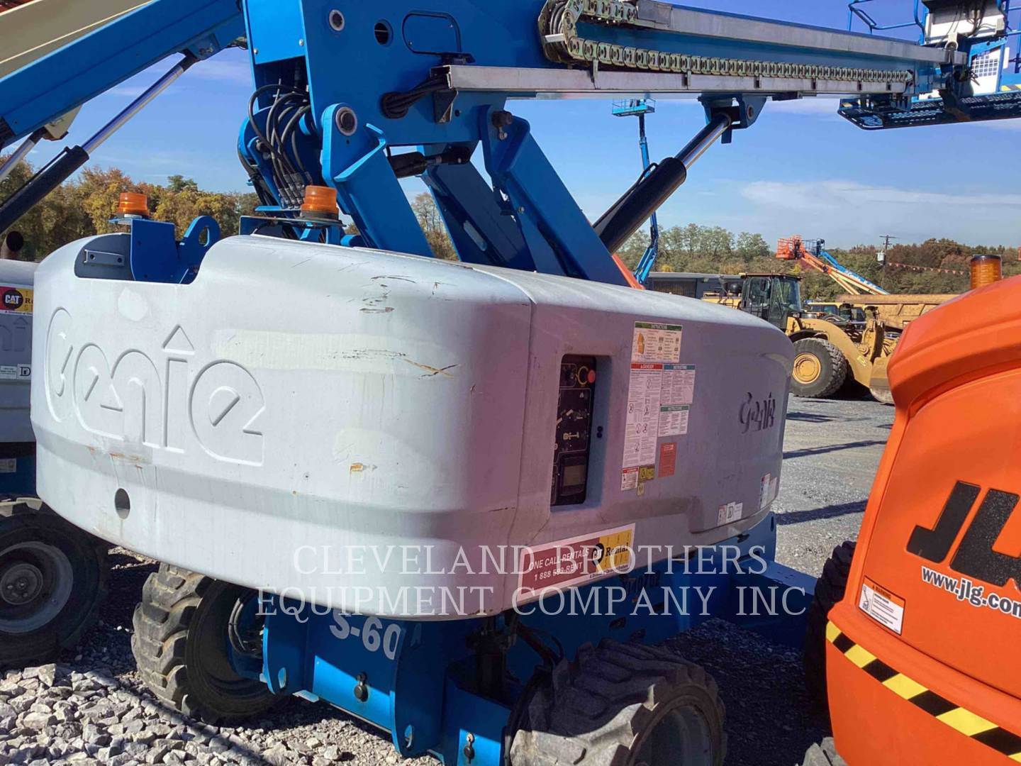 2015 Genie S60X Boom Lift For Sale, 1,148 Hours Harrisburg, PA