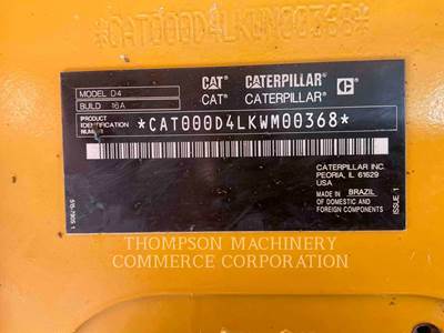 Caterpillar D416VP Dozer