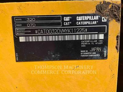 Caterpillar 320 Excavator