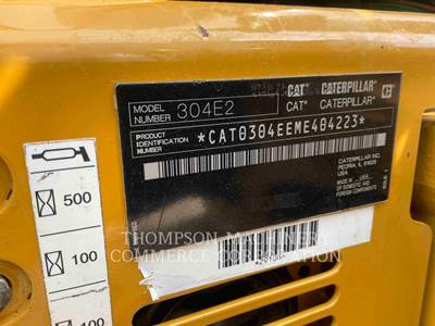Caterpillar 304E2 CR Mini Hydraulic Excavator