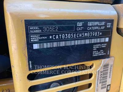 Caterpillar 305E2 CR Mini Hydraulic Excavator