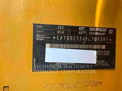 Caterpillar 255 Track Skid Steer