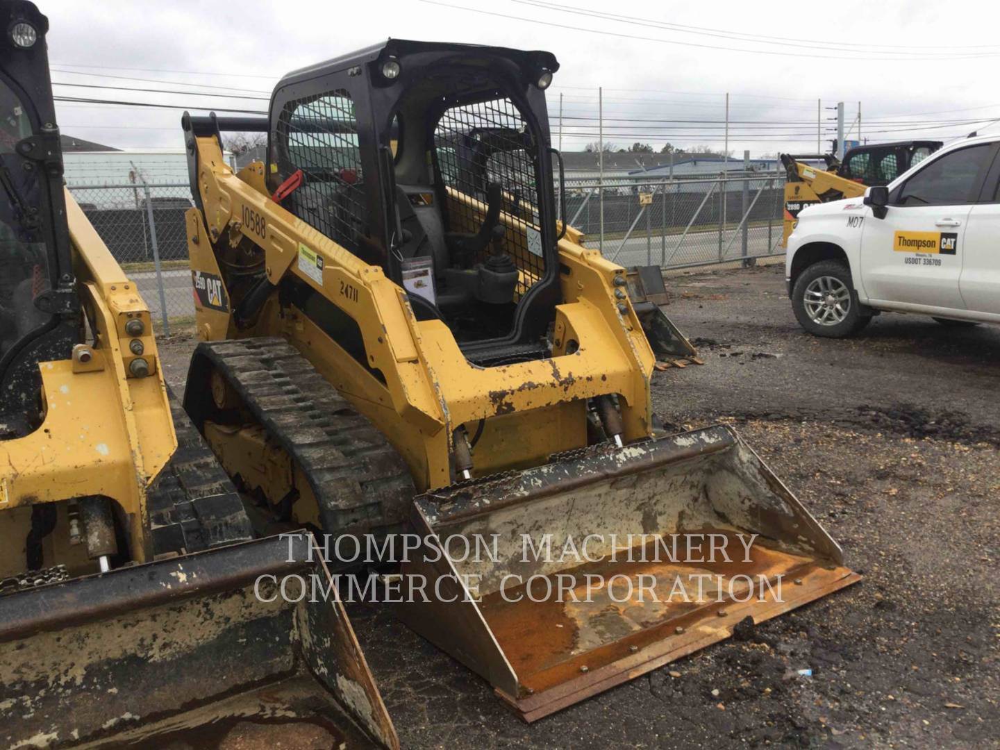 2017 Caterpillar 259D Track Skid Steer For Sale, 2,344 Hours Memphis