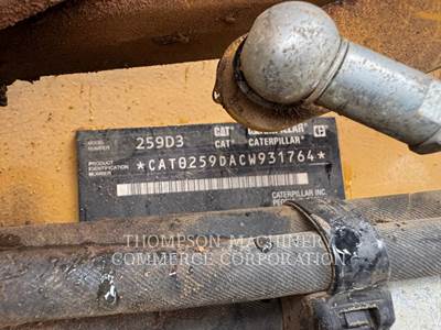 Caterpillar 259D3 Tracked Skid Steer