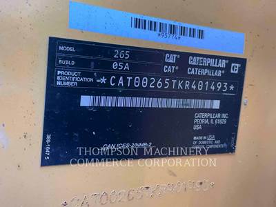 Caterpillar 26505 Track Skid Steer