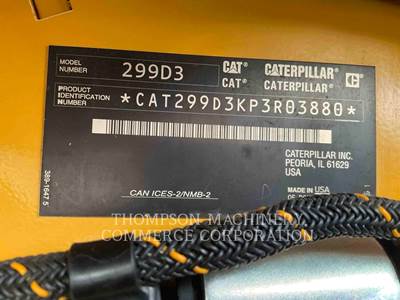 Caterpillar 299D3 Track Skid Steer