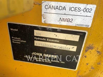 John Deere 30G Excavator