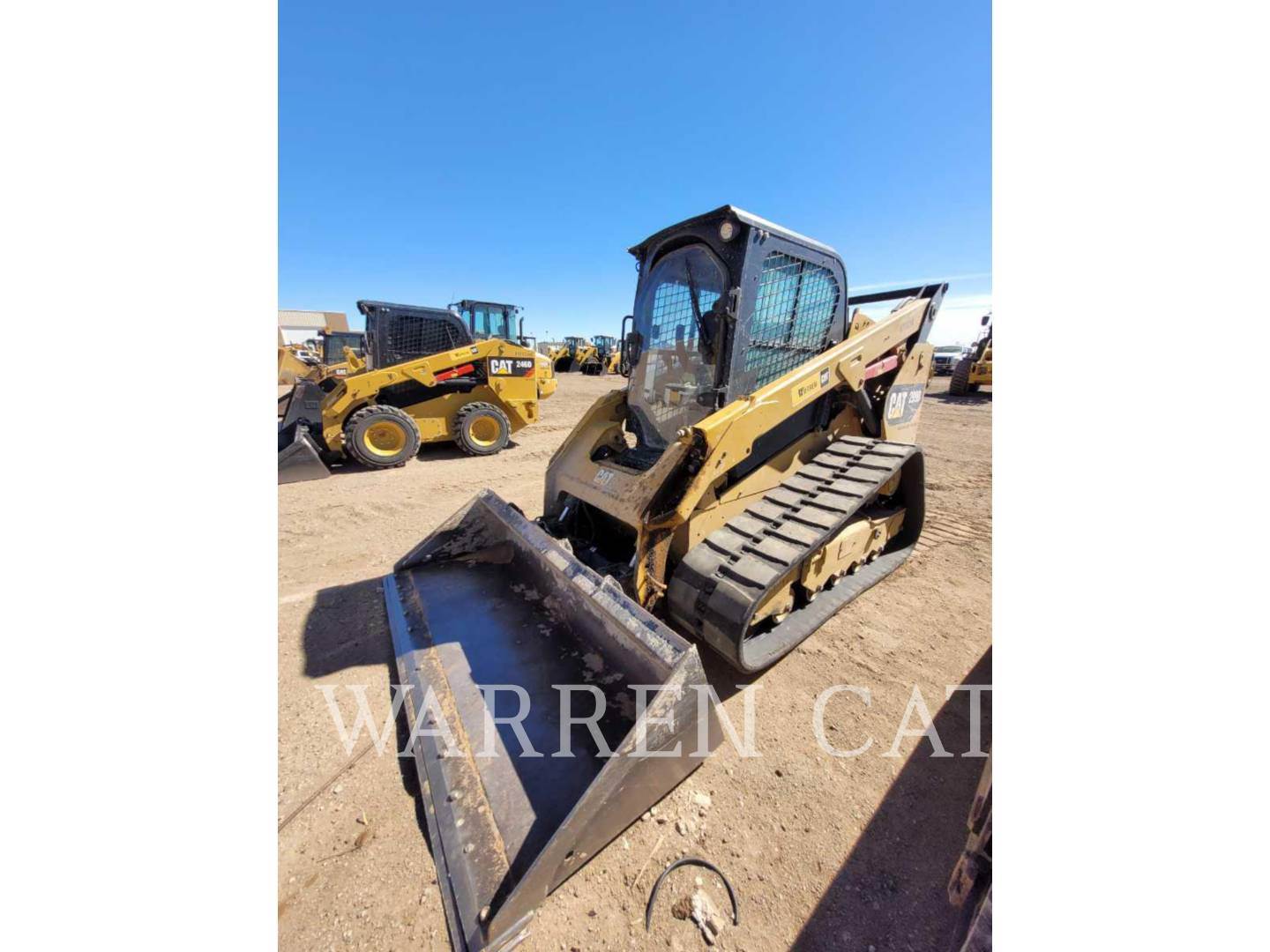 2014 Caterpillar 299D Track Skid Steer Loader For Sale, 4,992 Hours