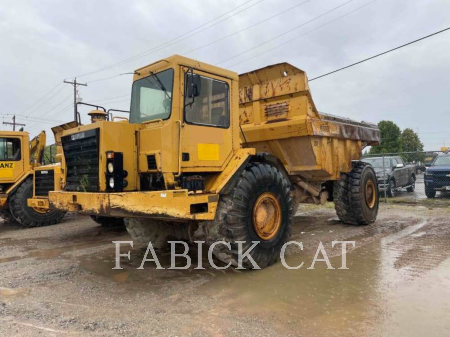 1991 Caterpillar D30D Articulated Truck For Sale, 20,000 Hours Green