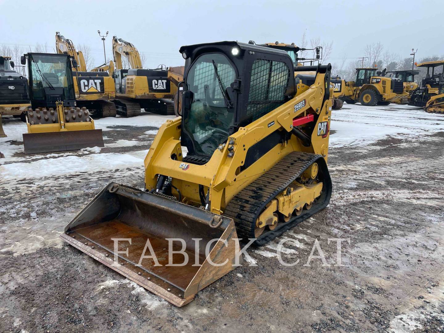 2022 Caterpillar 259D3 Tracked Skid Steer For Sale, 1,216 Hours Eau