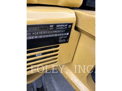 Caterpillar 305E2 CR Mini Hydraulic Excavator