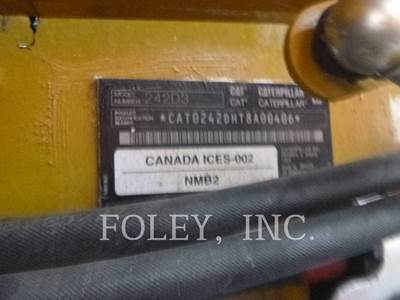 Caterpillar 242D3 Skid Steer