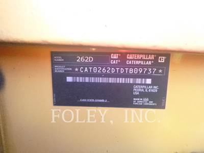 Caterpillar 262D Skid Steer
